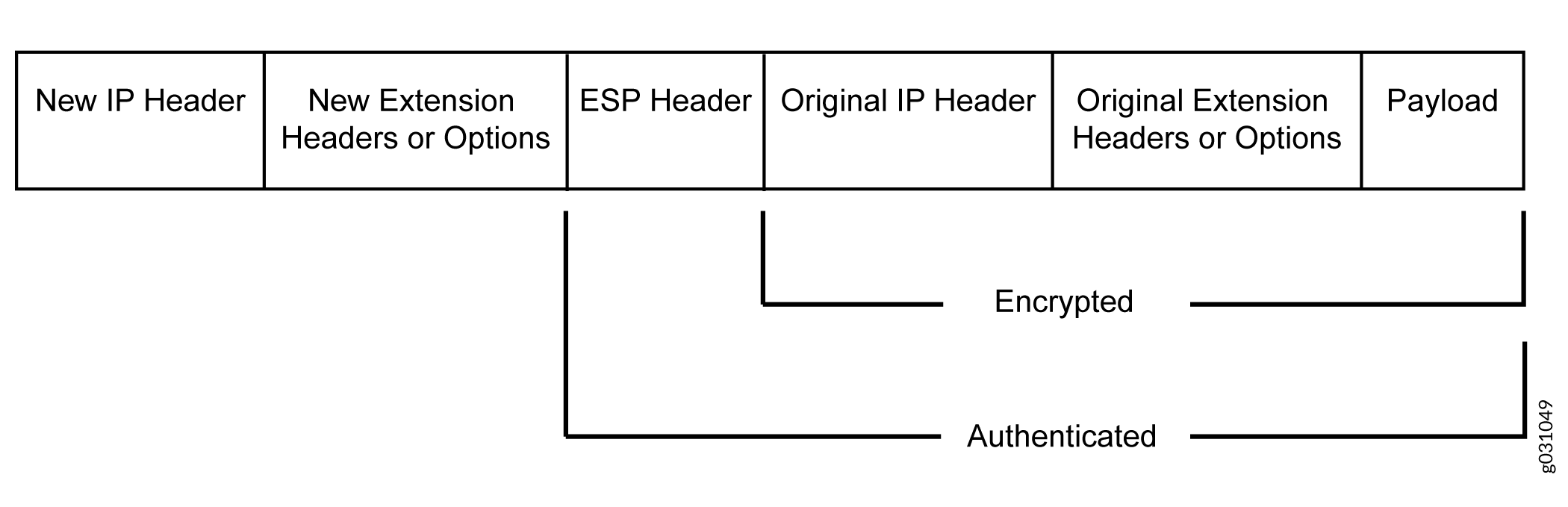 IPv6 ESP 터널 모드