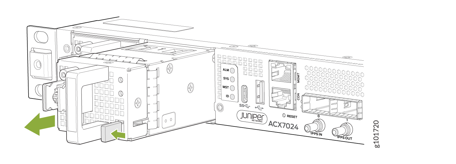 Remove a DC PSM