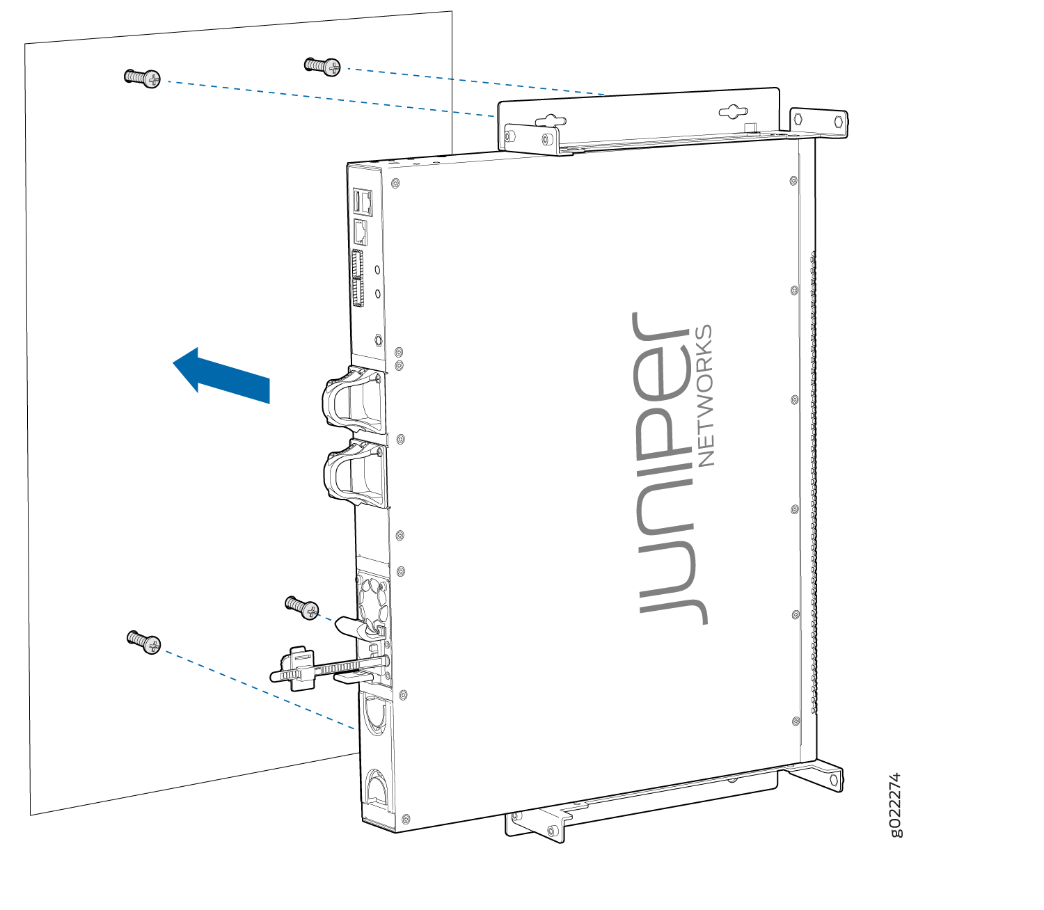 Mounting the Switch on a Wall