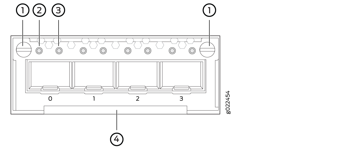 Juniper EX4300-32F Port Switch AS per Images Small Bents