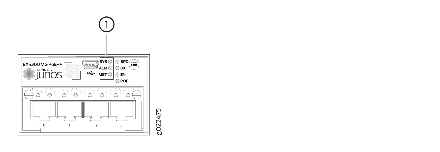  Juniper Networks - EX-UM-8X8SFP - Juniper EX4300 8