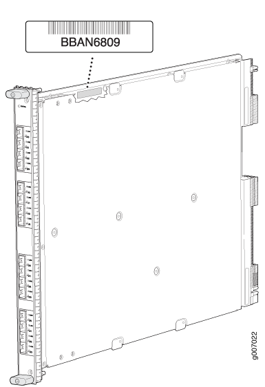 MPC Serial Number Label