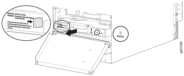 Removing the Fan Tray