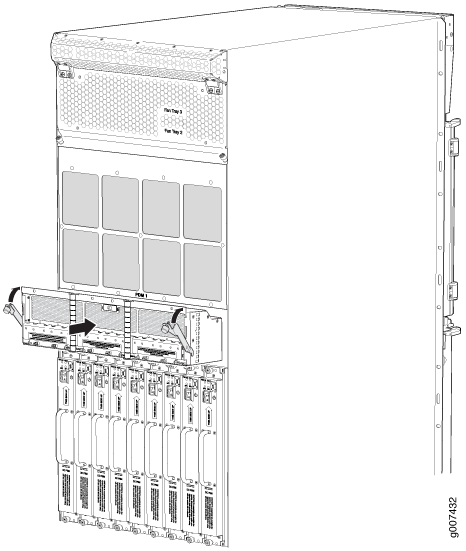 Reinstalling a DC Power Distribution Module (-48 V)