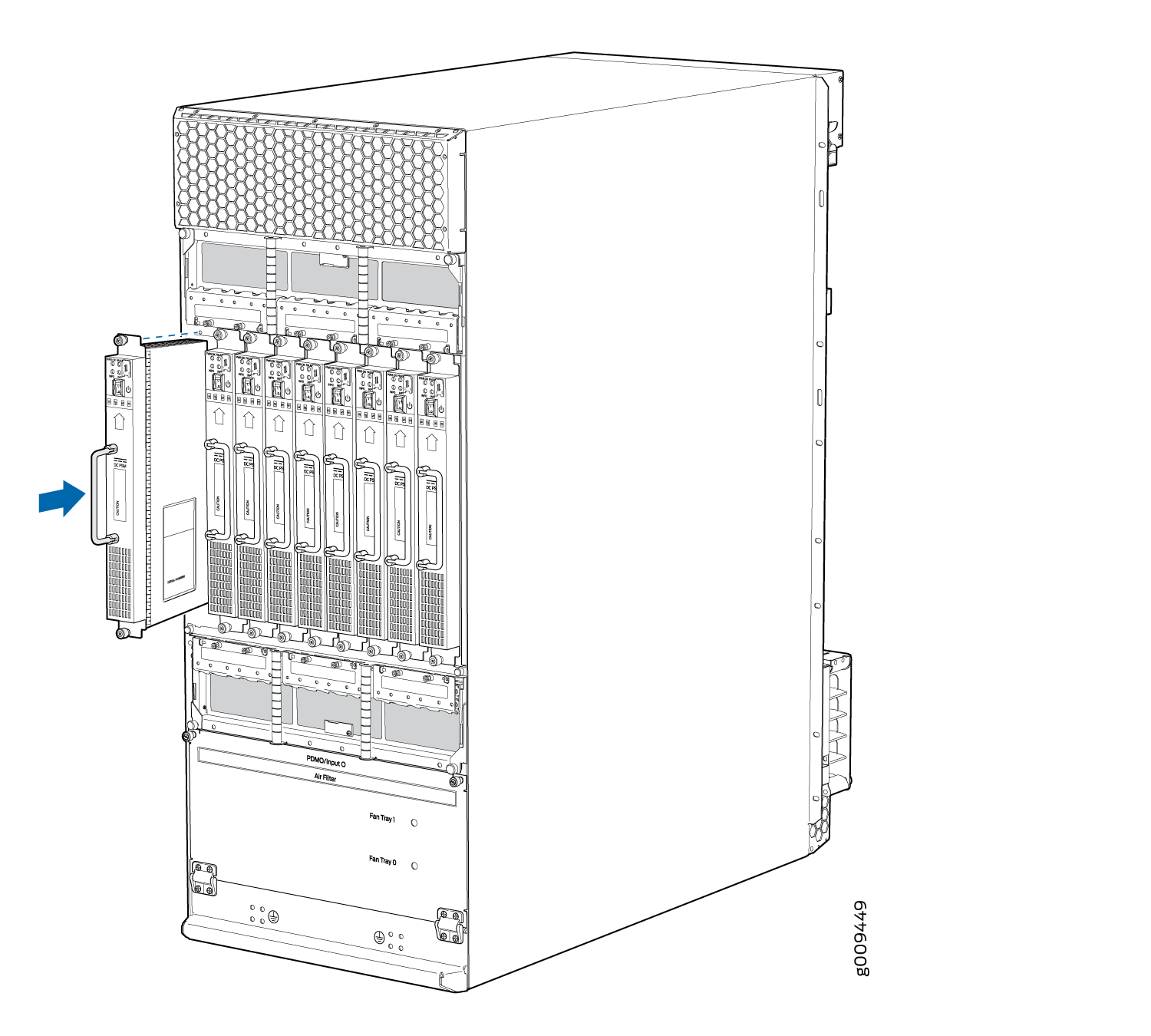 Installing a DC Power Supply Module