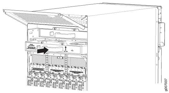 Installing Upper Fan Trays