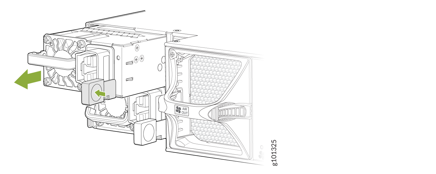 Remove an HVAC/DC Power Supply