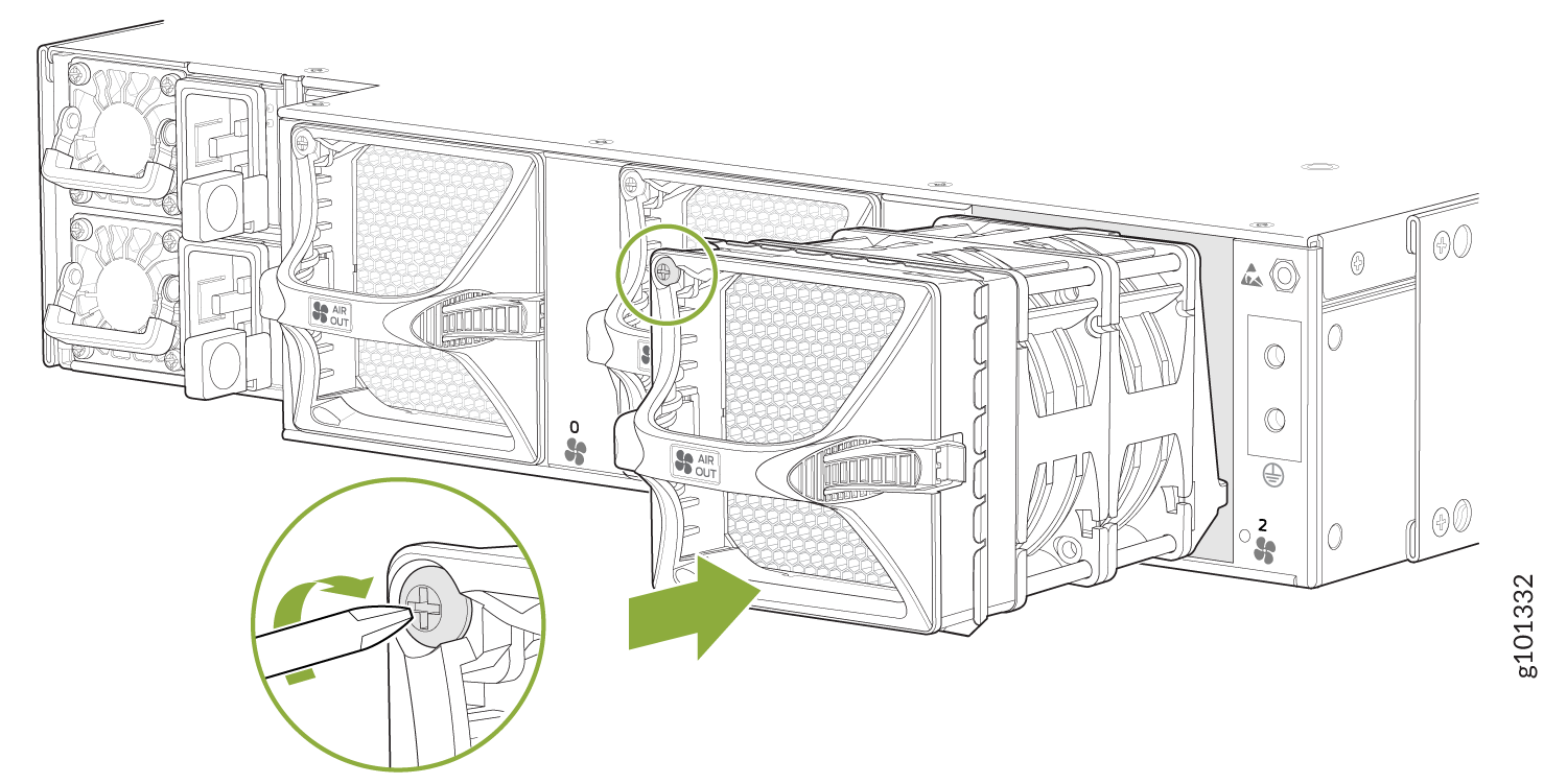 Install the Fan Module