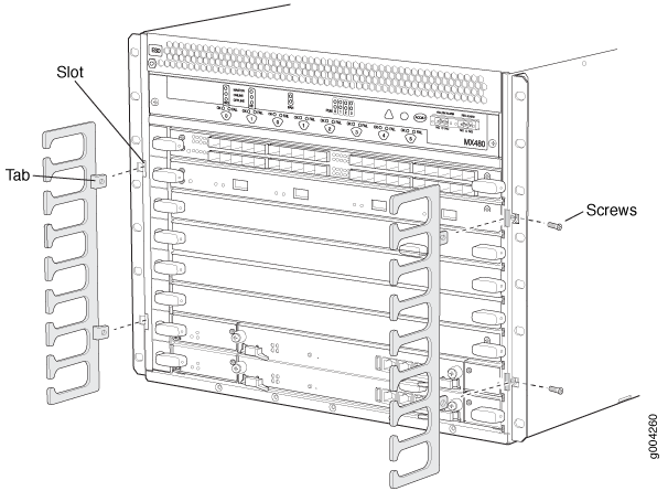 Removing the Cable Management Brackets