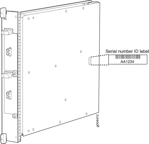 FPC Serial Number Label