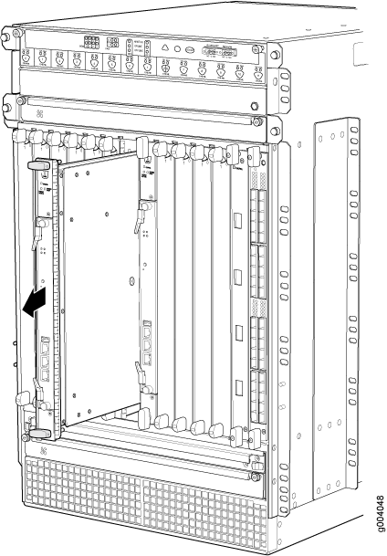 Removing a MX960 SCB