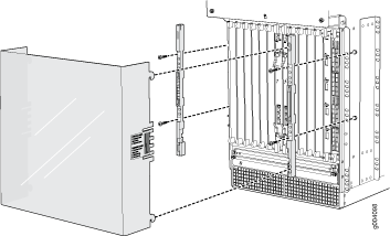 Installing the Interface Module Cage Cover