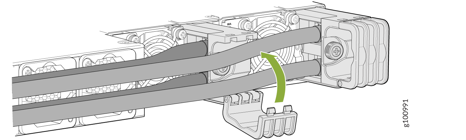 Close the Cable Manager Latch