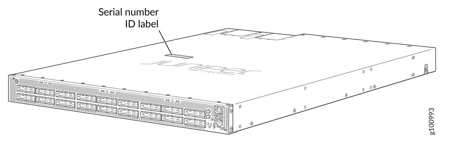 Return the PTX10001-36MR Chassis or Components | Juniper Networks