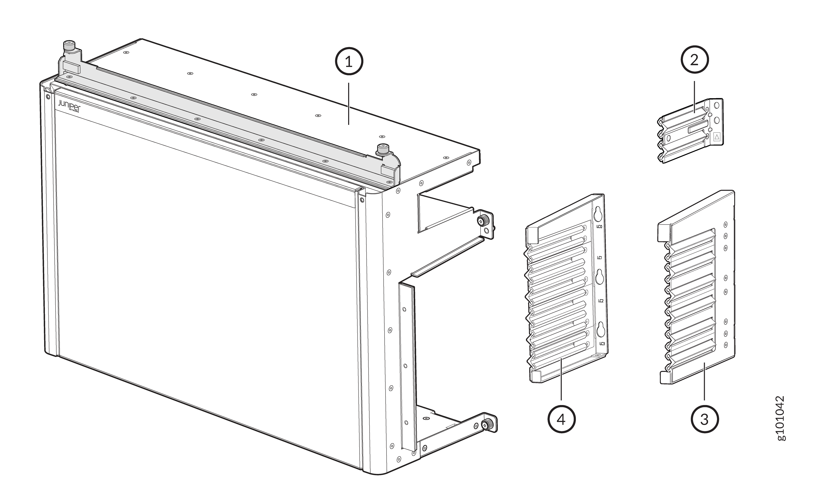 JNP10004-FRPNL1 Components