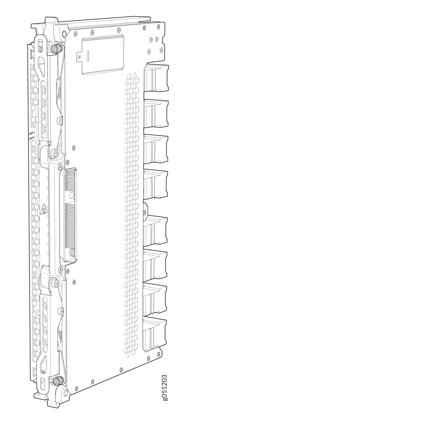 JNP10008-SF3 for 14.4-Terabyte Line Cards