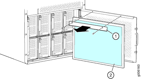 Removing a PSM Door Air Filter