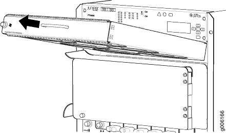 Removing an Upper Horizontal Fan Tray