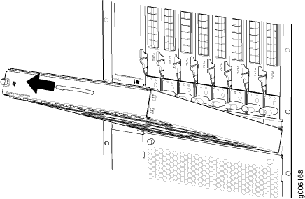 Removing a Lower Horizontal Fan Tray