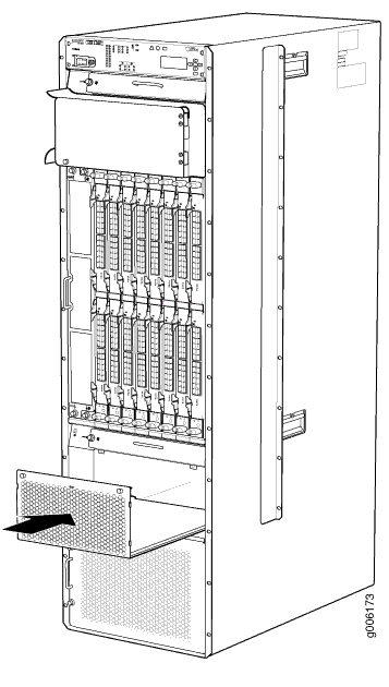 Installing the Horizontal Air Filter