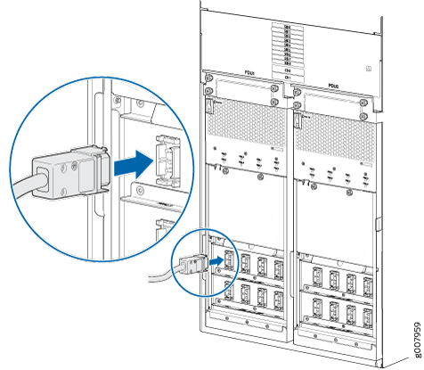 Connecting the Source Power to a High Capacity Single-Phase AC PDU