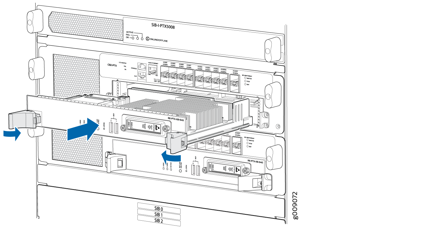 Upgrading the PTX5000 Host Subsystem | PTX5000 Packet Transport Router