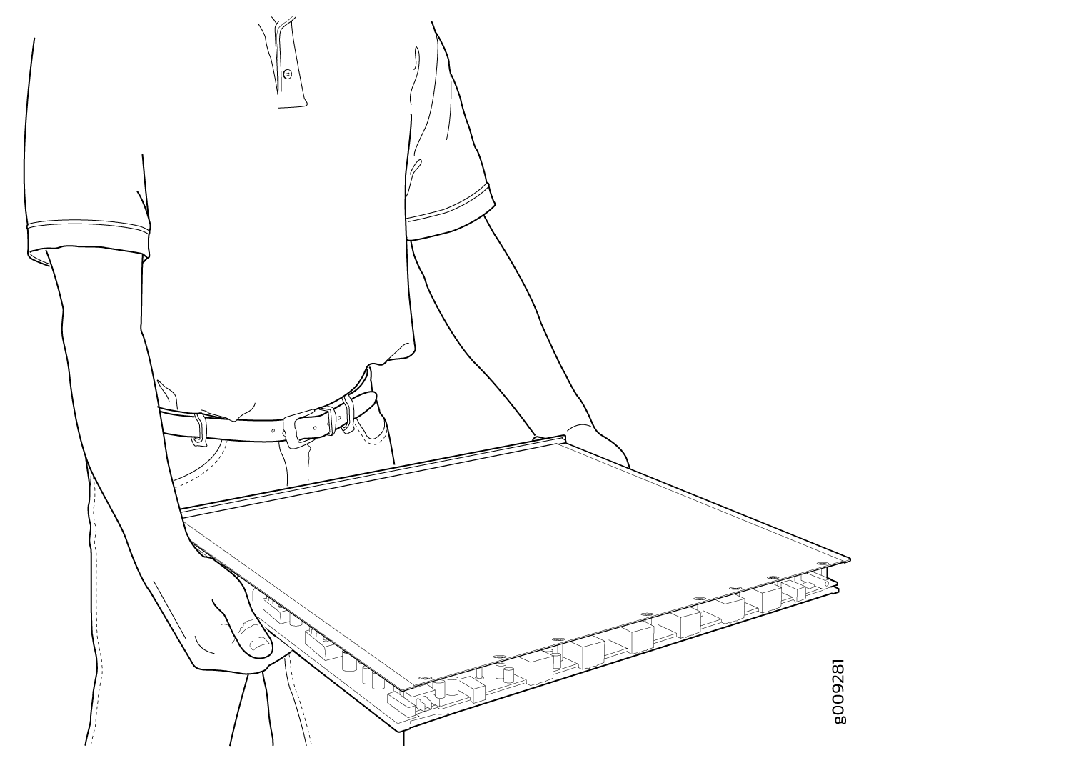 Holding an FPC Horizontally