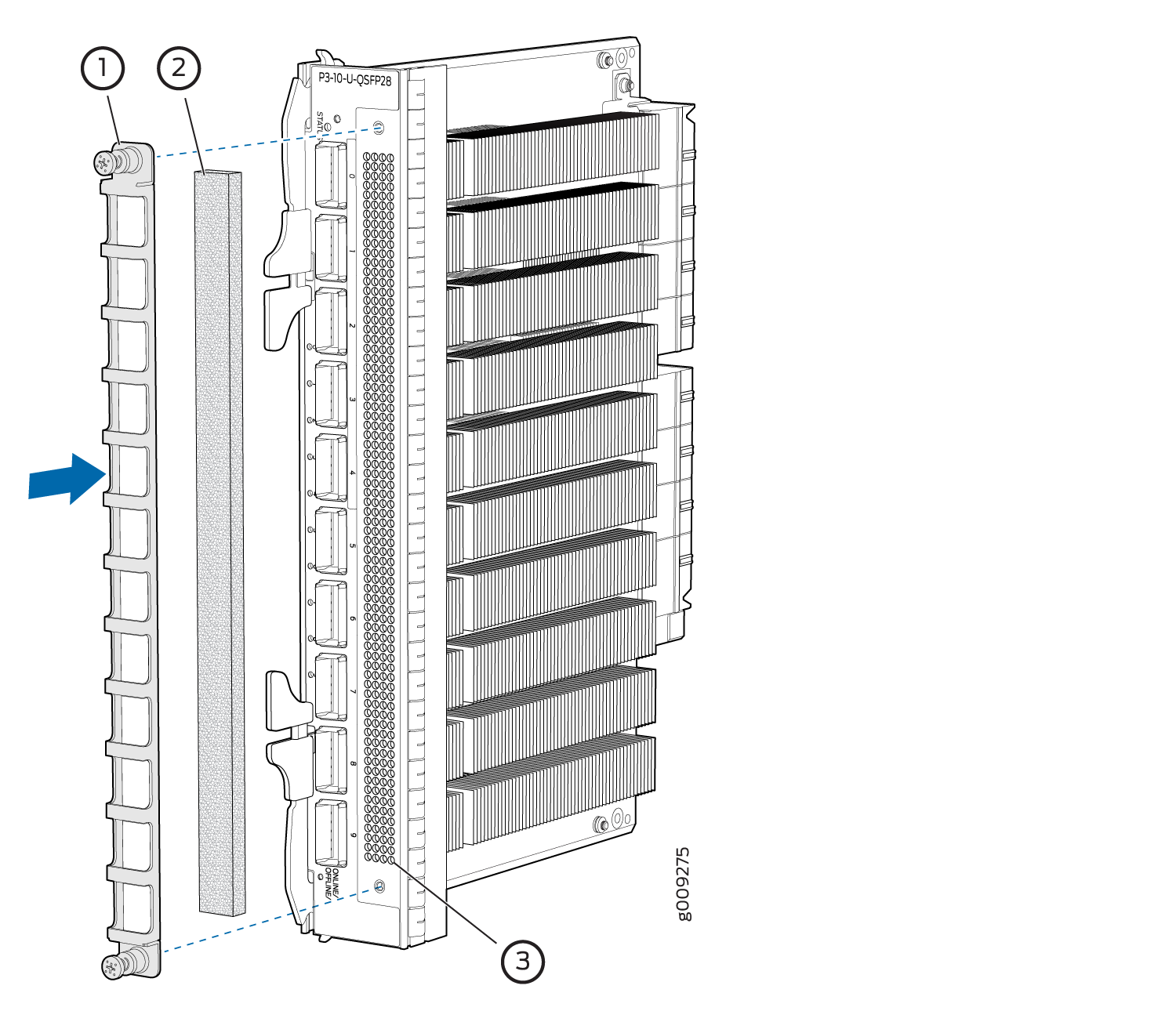 Maintaining the PTX5000 Cooling System | PTX5000 Packet Transport