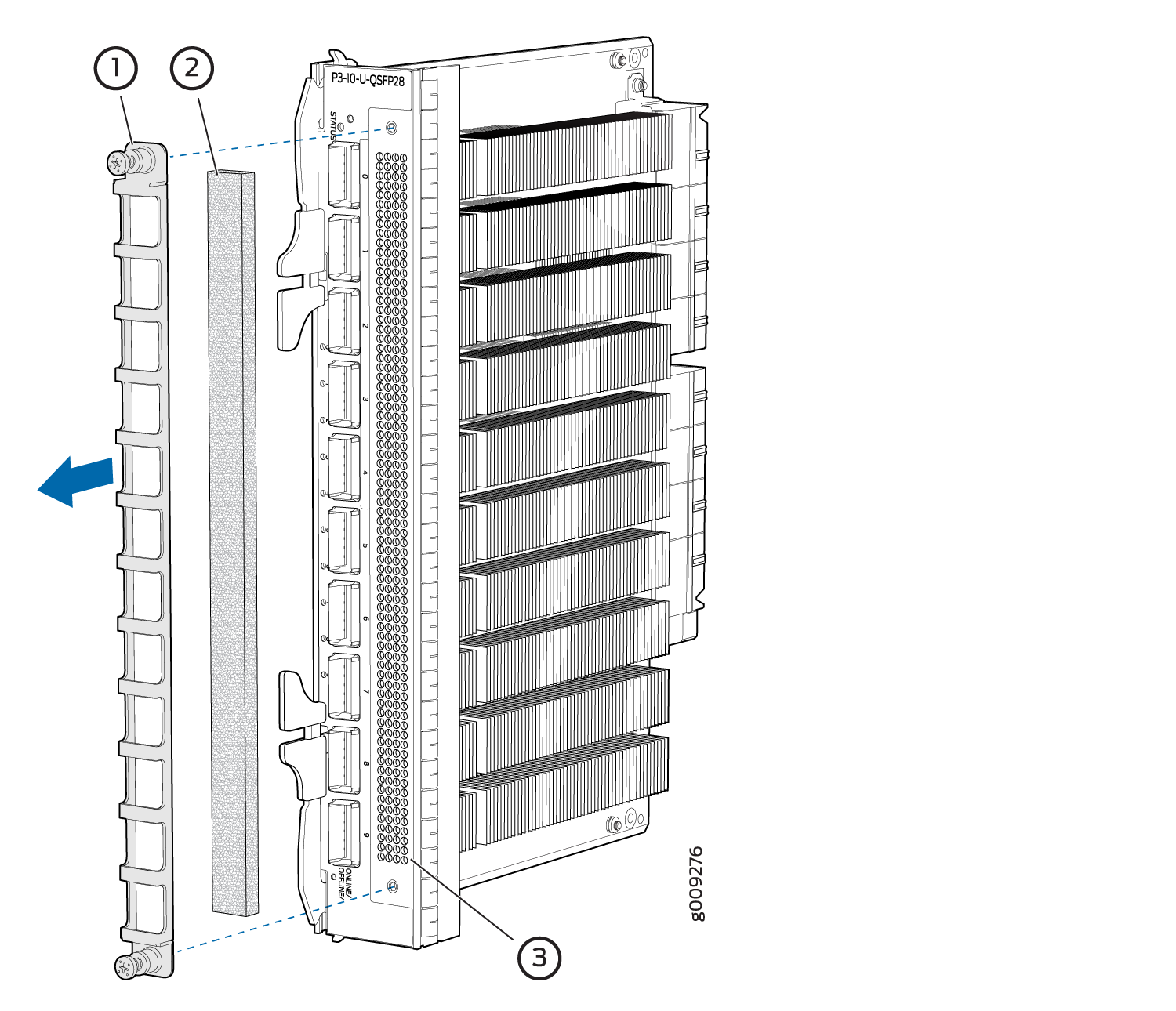 Removing a PIC Air Filter