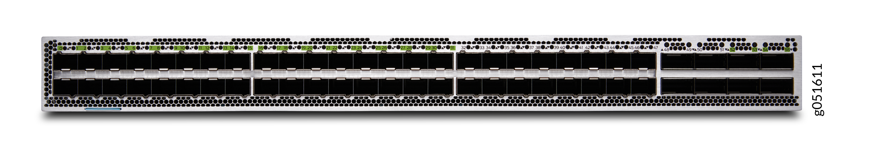 QFX5130-48CM—Front View