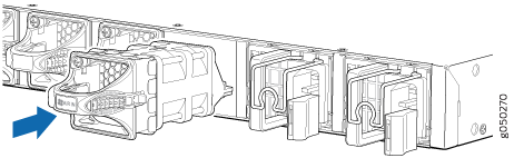 Installing a Fan Module in a QFX5200-32C and QFX5200-32C-L