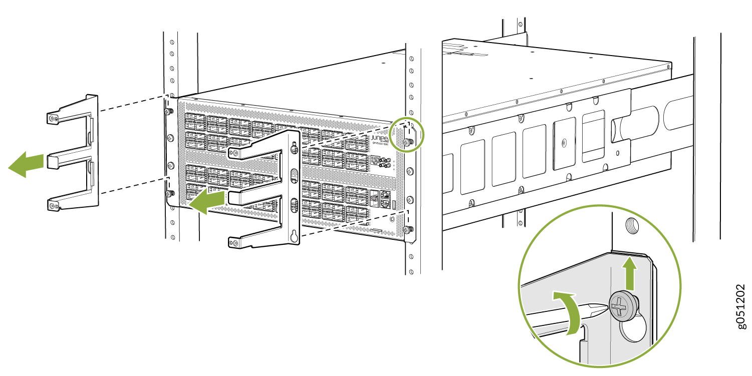 Remove the Mounting Shelf