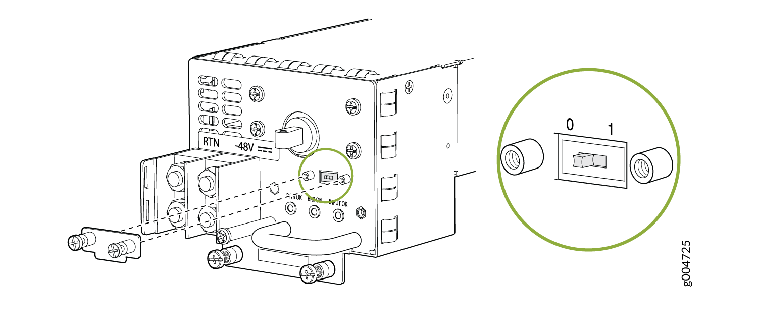 DC Power Supply Input Mode Switch