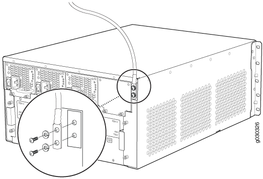 Connecting the Grounding Cable