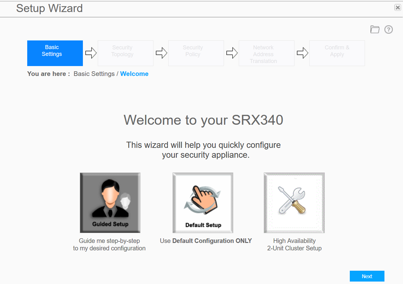 Configuring Junos OS on the SRX340 | Juniper Networks