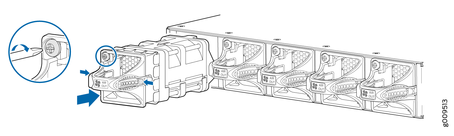 Installing a Fan Module