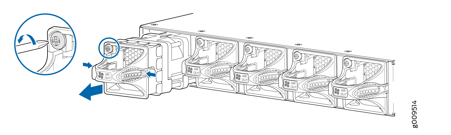 Removing a Fan Module