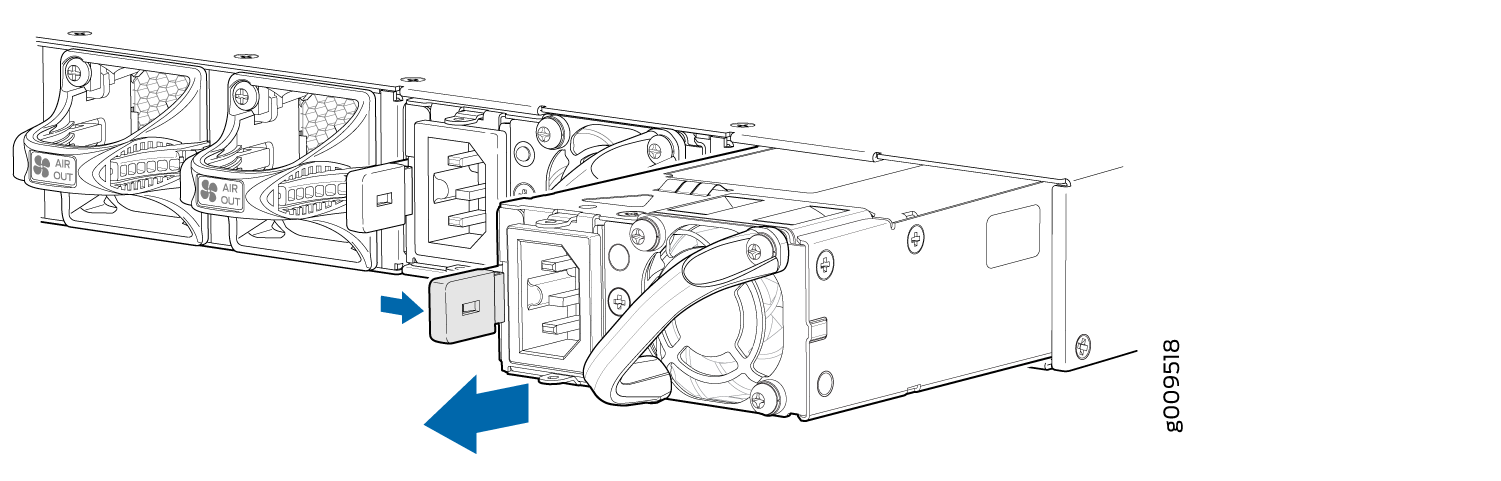 Removing an AC Power Supply