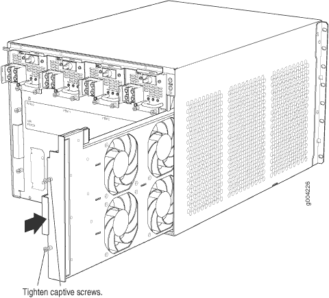 Reinstalling the Fan Tray