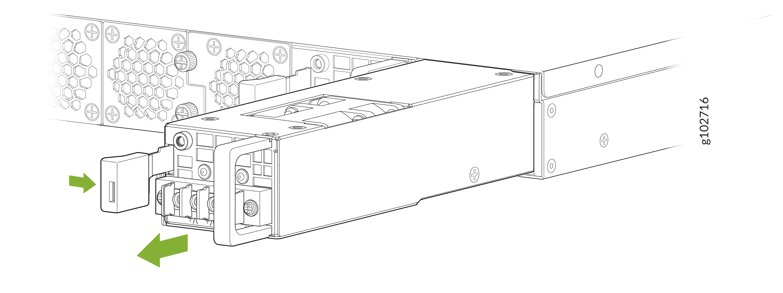 Removing a DC Power Supply