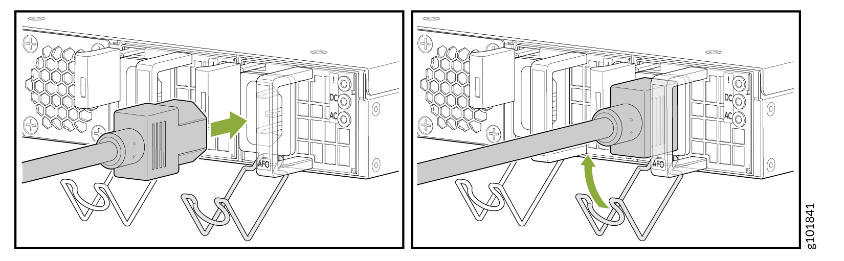 Connect AC Power Cord