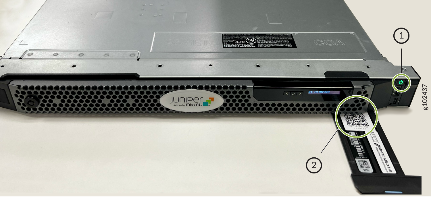 Juniper Mist Edge | Quick Start | Step 1: Begin | Juniper Networks