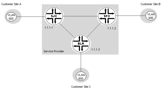 Simple Multipoint-to-Multipoint Service