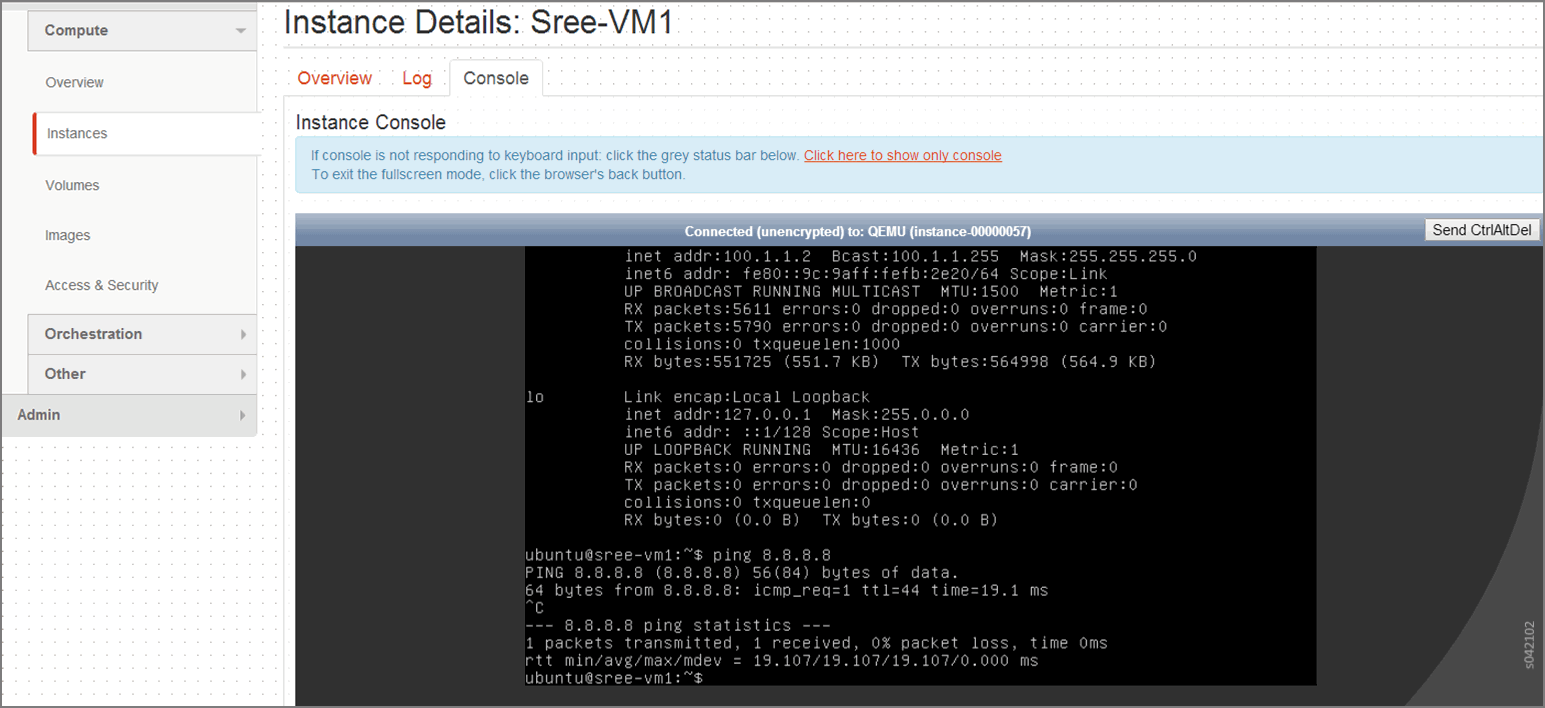 Instance Details Window