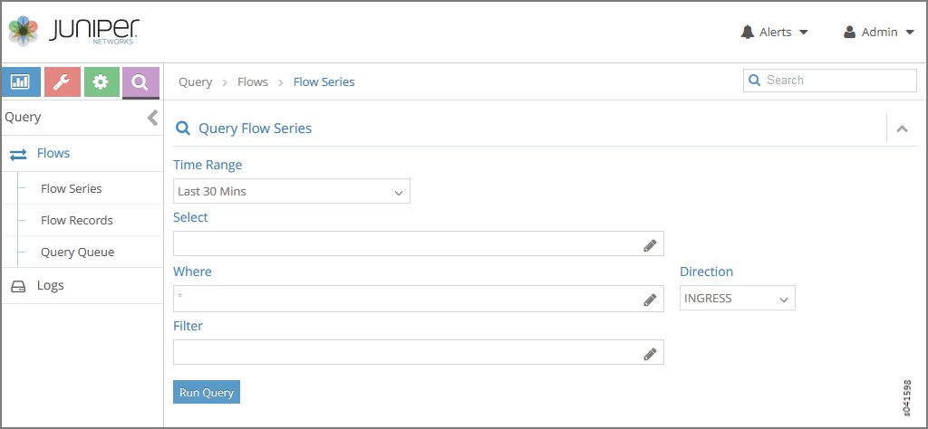 Query Flow Series Window