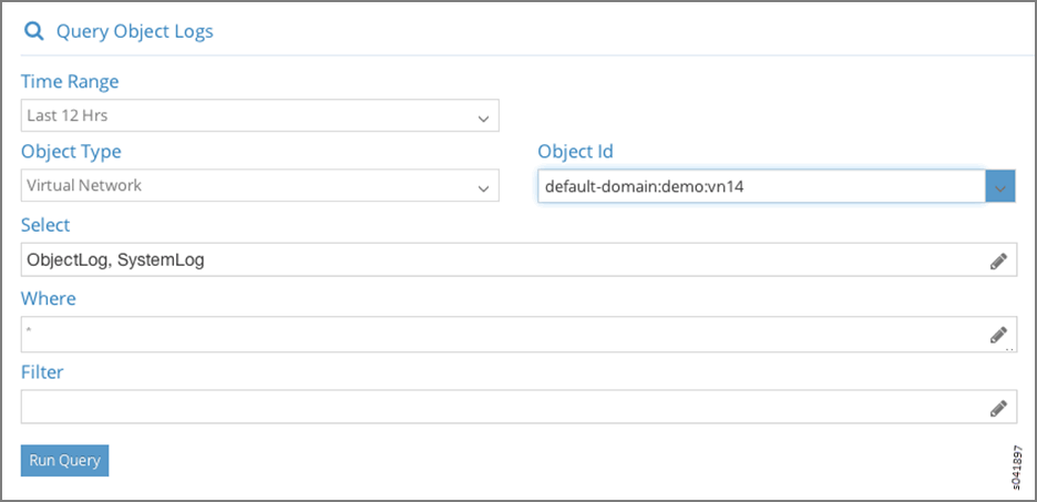 Query > Logs > Object Logs