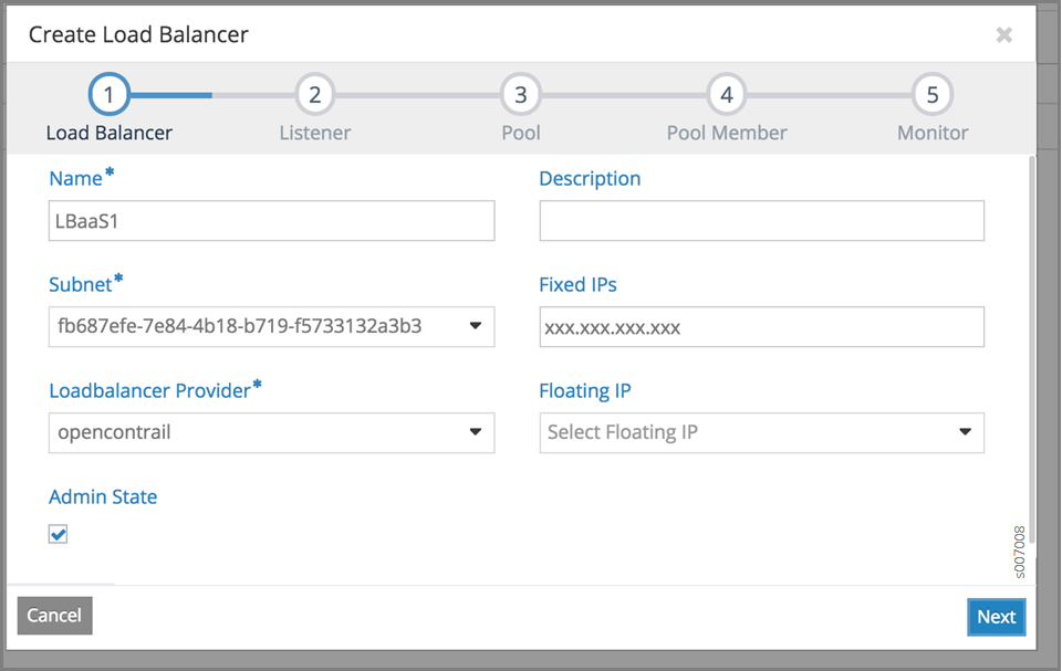 Load Balancer Information