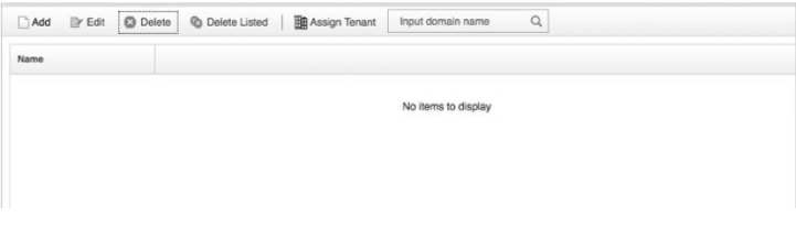 Input Domain Name