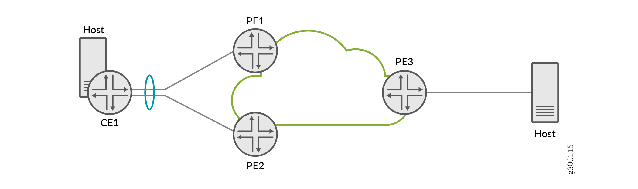 EVPN with multihomed devices