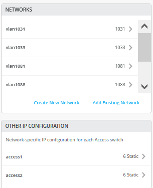 Network and Other IP Configuration